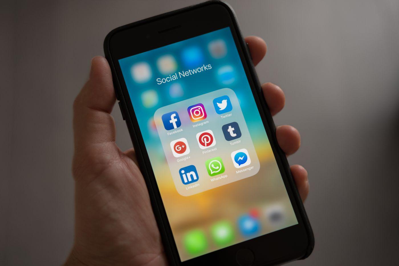 Mobile application on a smartphone